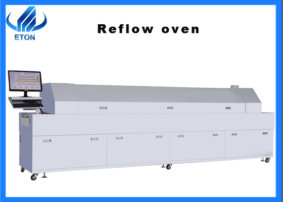 AC 380V PCB van Terugvloeiingsoven machine heat schepen Volledige Hete Luchtcirculatie in