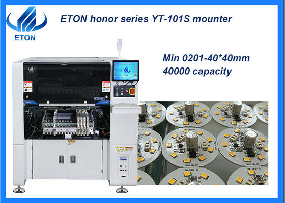 LEIDENE verlichting 0201 gemakkelijke spaander hoge precisie stelt SMT-oogst in werking en plaatst machine
