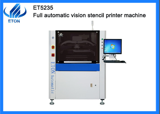 ET5235 van de machinepcb van de stencilprinter de de ladingsrichting kan vrij worden geselecteerd en worden gecombineerd