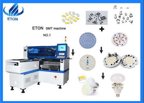 45000CPH SMT pick and place machine hoge precisie voor LED-lichtkracht