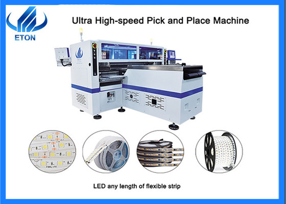 136 Nozzle Fastest Pick And Place Machine voor de productie van LED-strips in de LED-industrie