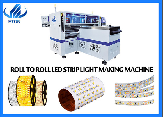Grote SMT-machine voor LED-strook, pick-and-place-machine 136 sproeiers chip montage