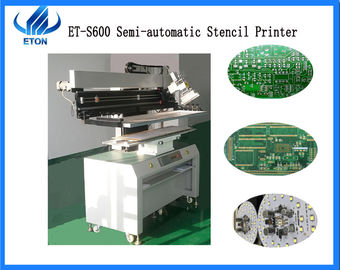 Printer van het hoge Precisie de Semi Autoscherm, PCB-Stencilprinter 0.25*0.55m PCB-Grootte