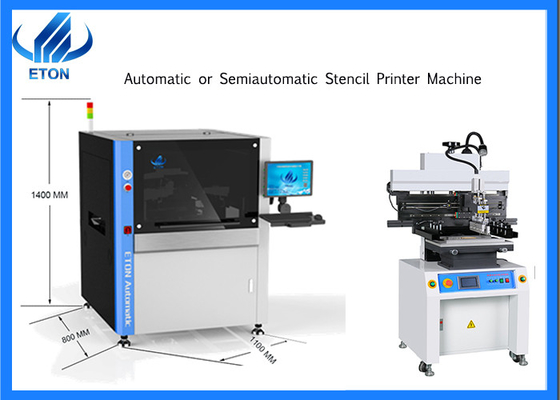 Semi Automatische de Stencilprinter 6 de Stencilprinter Machine van de Smtlijn van Strekensira PCB