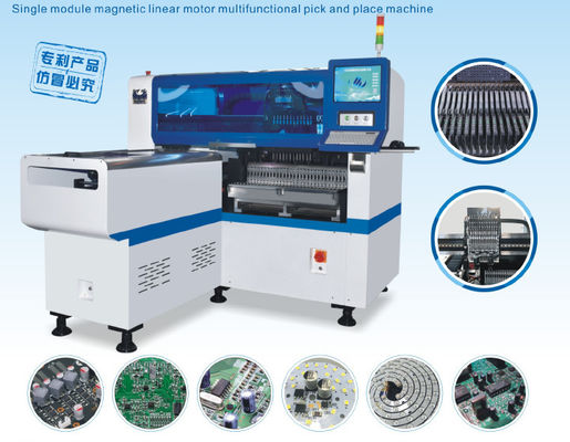 0402 Componenten SMT die Machine 12 opzetten Hoofden voor SMT-Productielijn