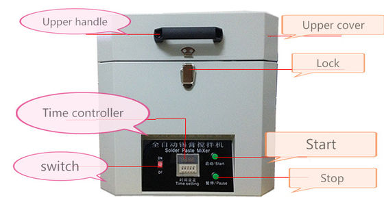 1000 T/min-van de de Mixermachine 5kw van het Soldeerseldeeg Lichte de Aanrakingsknoop voor PCB-Raad
