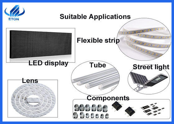 24 hoofden met 90000 capaciteit SMT mounter 1950 mm voor geleide strook, leidden buisoogst en plaatsen machine