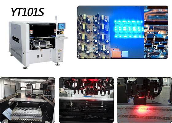 Elektrische de Verwerkingsmachine van Raadssmd Chip Mounter 40000CPH PCB