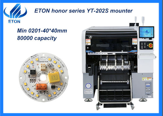 Van de de Oogstplaats van 0201 Componentensmt het Wapen van de de Machine ultra Hoge Precisie Dubbel Dubbel het Opzetten Hoofd