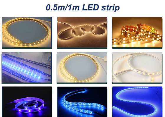 0.5m 1m Lijn van Chip Mounting Machine 180K CPH SMT van de Neonstrook de Lichte 3528 5050