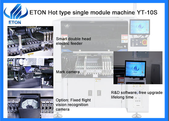Van de LEIDENE Machine van SMT Verlichtings de Enige Module met Magnetische Lineaire Motor