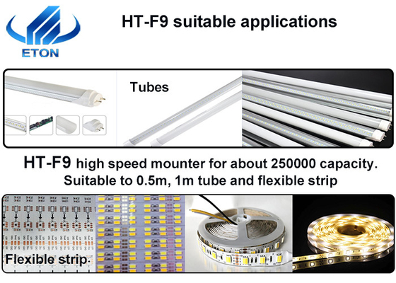 Full Auto LED Productielijn Flexible Strip / Tube Light SMT Pick Place Machine