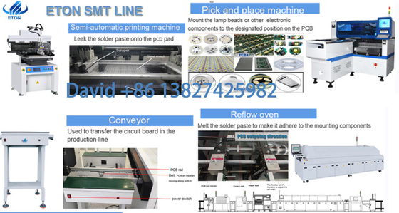 E8S-1200 LED Pick And Place Machine 45000CPH Dual System Dual Module 4 camera's