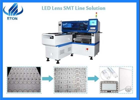 E8S-1200 LED Pick And Place Machine 45000CPH Dual System Dual Module 4 camera's