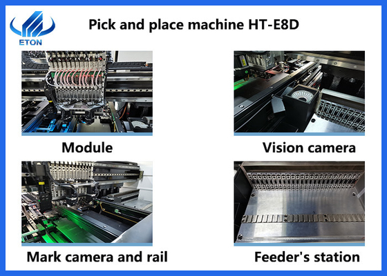 90000 CPH SMT Pick &amp; Place Machine High End Magnetische lineaire motor