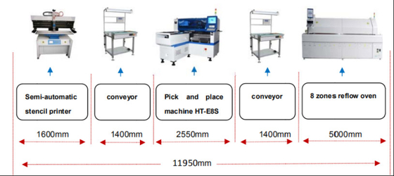 Klassieke SMT-pick-and-place-machine voor de vervaardiging van LED-verlichtingsindustrie