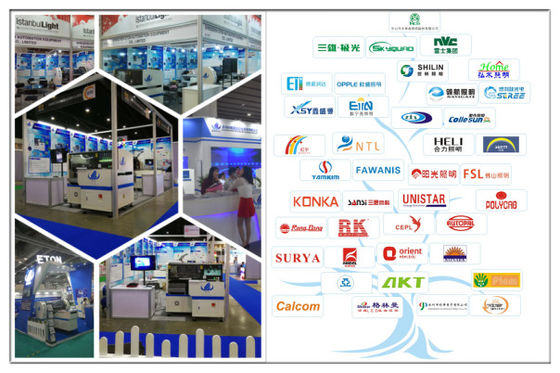 45000CPH 12 hoofd SMT montage machine voor power driver / buis licht