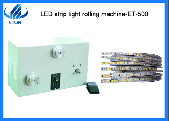 PVC Cover LED Strip Light Rolling Machine met hoge efficiëntie dubbelklevend type