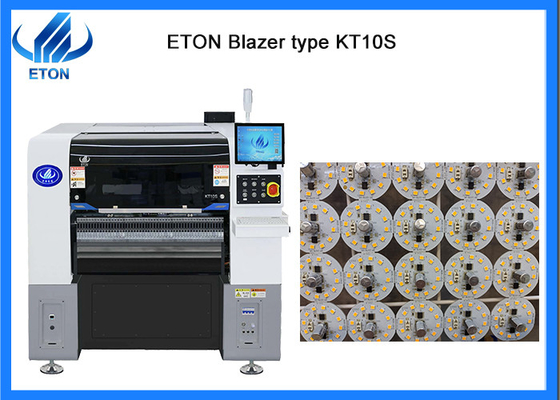 SMT 10 koppen pick and place machine voor ledverlichting / 500 * 470mm max pcb
