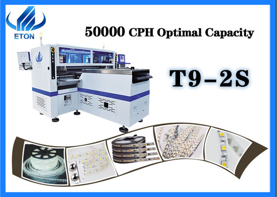 9.6 KW SMT-montage-machine voor LED-strooklamprol met componenten Range Bridge Rectifiers etc.