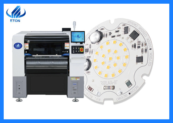 Volledig automatische SMT-machine 52 Feeder Station Pick And Place Machine In Led