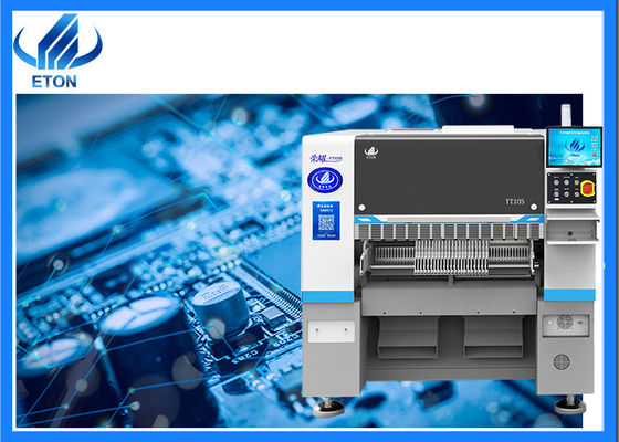 10 Hoofd SMT-montage-machine met 52 voedingsstations voor een productie met een hoge capaciteit