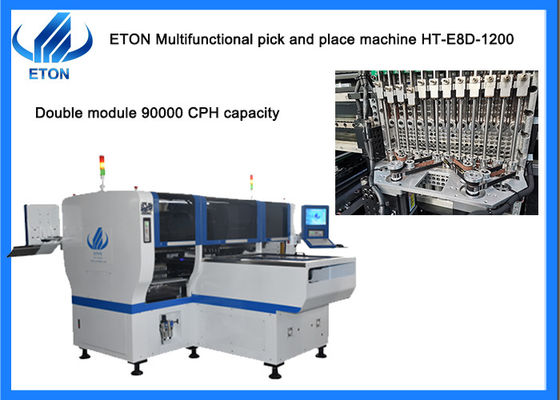 24 Koppen SMT-machine voor max 1.2 PCB Productie van elk LED-verlichtingsbord