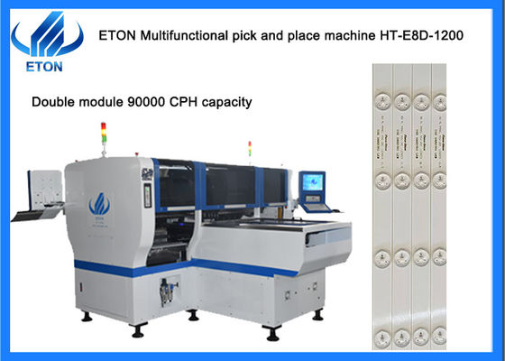 Geavanceerde SMT pick and place machine voor Min 0402 componenten montage lens productie