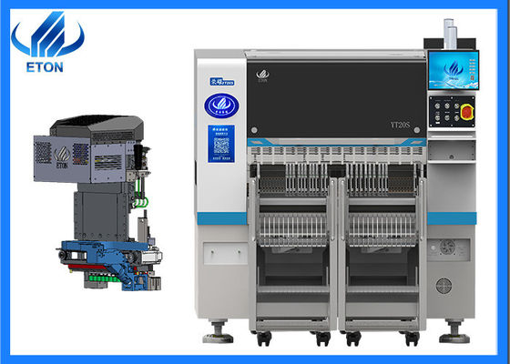 20 koppen PCB-assemblage SMT pick and place machine met onafhankelijke R & D-software