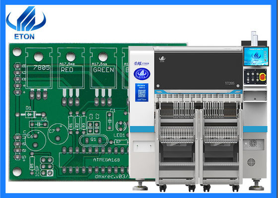 SMT pick and place machine pcb montage machine 104 feeders fabricage machine