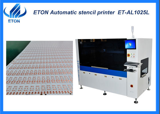 SMT 100m LED Strip Light Stencil Solder Paste Printing Machine met PC Control