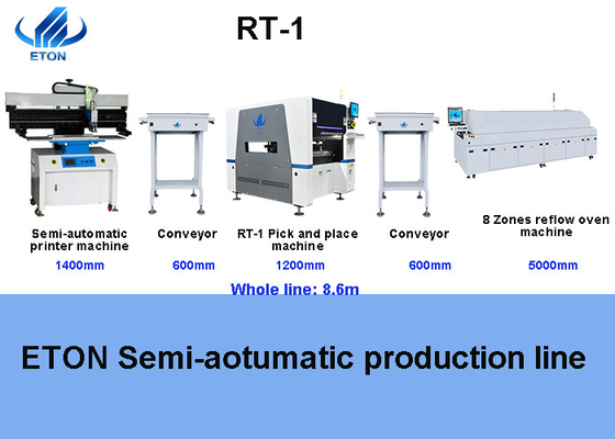 Multifunctioneel 40000 CPH SMT Oogst en Plaatsmachine LEIDEN Licht die Machine maken