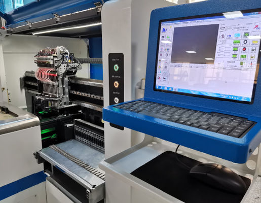 12PCS hoofdsmt die de Plaatsingsmachine opzetten van Machinewindows 7 SMT