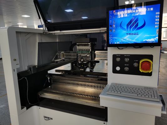 Multifunctionele hoogte - kwaliteitsoogst en de machine van de plaatsmachine 40000CPH SMT mounter