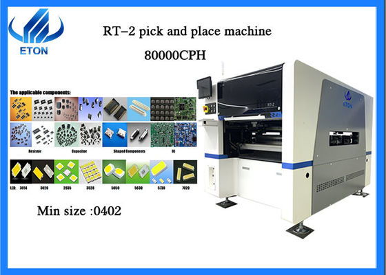 LEIDENE Lichtenoogst en Plaatsmachine 450X300MM Dubbele Sporen 20 Hoofden 84 Voeders