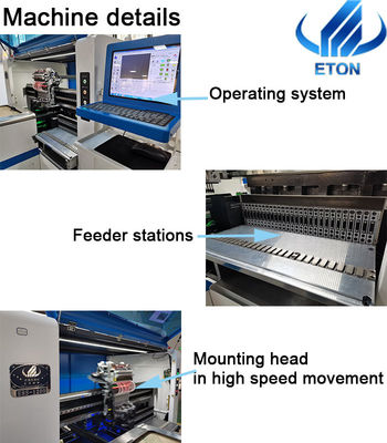 SMT-oogst en van de fabrikantenpcb van de plaatsmachine de kringsraad die automatische printermachine drukken